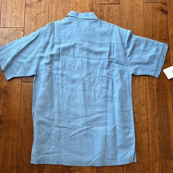 Cubavera Men's Standard Retro Color Block Short Sleeve Viscose Sz M - Picture 4 of 10